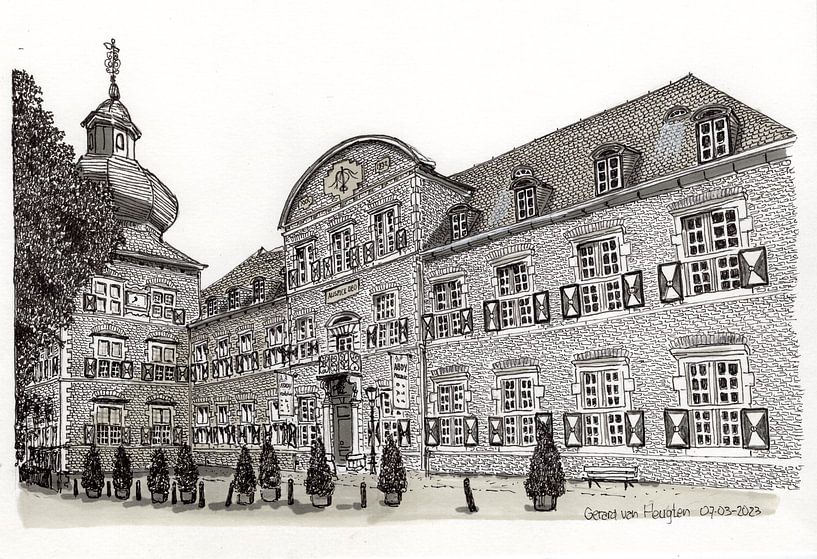 Abbaye de Rolduc, Limbourg Sud par Gerard van Heugten