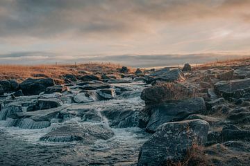 IJsland Landschap Rivier van Vincent Versluis