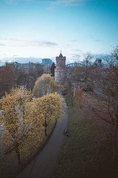 Kruittoren in het Kronenburgerpark te Nijmegen van Youri Zwart