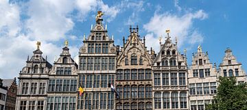 Antwerpen Flandern Belgien Grote Markt. von Richard Wareham