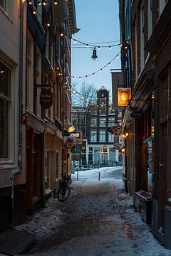 Amsterdam in de winter van Manuuu
