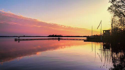 Leekstermeer De Onlanden Meerzicht