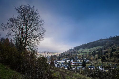 Rustiek Gräfentahl in Thüringen - Sfeervol Heuvellandschap voor een Rustgevend Interieur