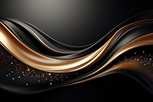 Heavenly Harmony An Enchanting Abstract Dance by Digitale Schilderijen