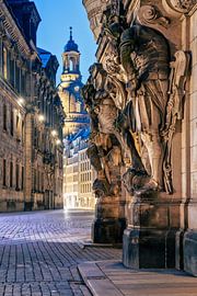 Dresden in de ochtend