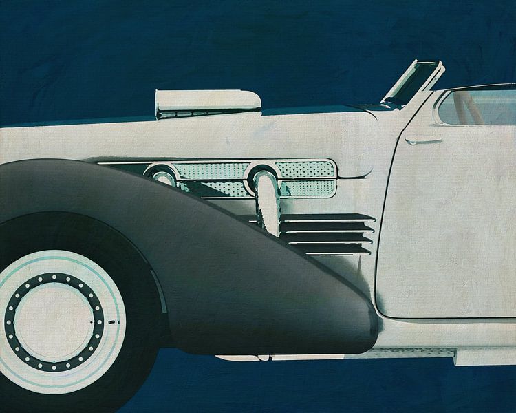 Cord 812 Concept Roadster Painting van Jan Keteleer