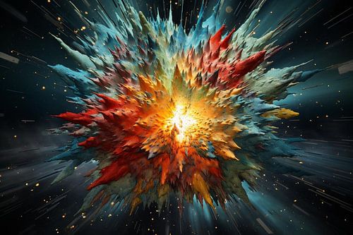 Une explosion de couleurs éclatantes à l'allure futuriste