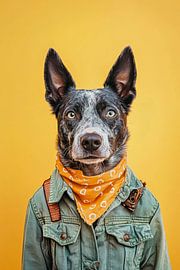 Australian Cattle Dog by Poster Art Shop