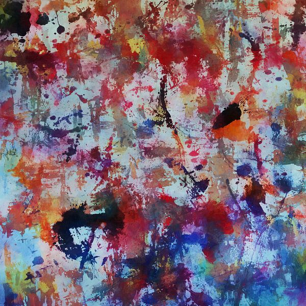 Pollock wink by Angel Estevez