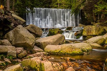 Wild Waterfall in Karpacz in the Giant Mountains 2 by Holger Spieker