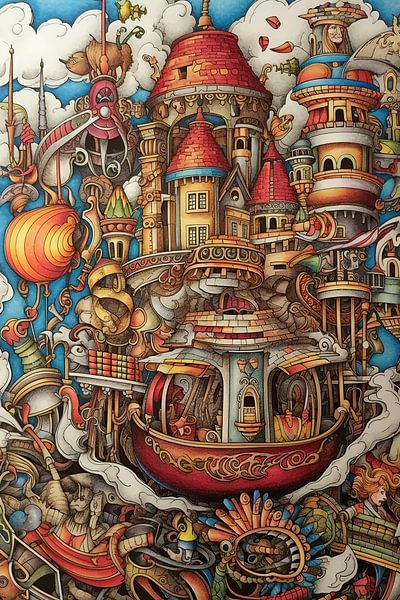 Painting Whispers of Wisdom by ARTEO Paintings