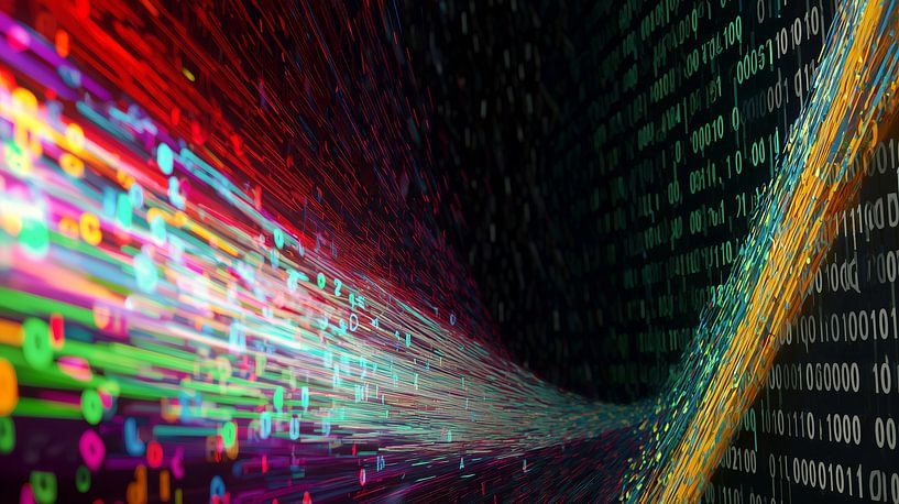 Digitale gegevensstromen van Frank Heinz