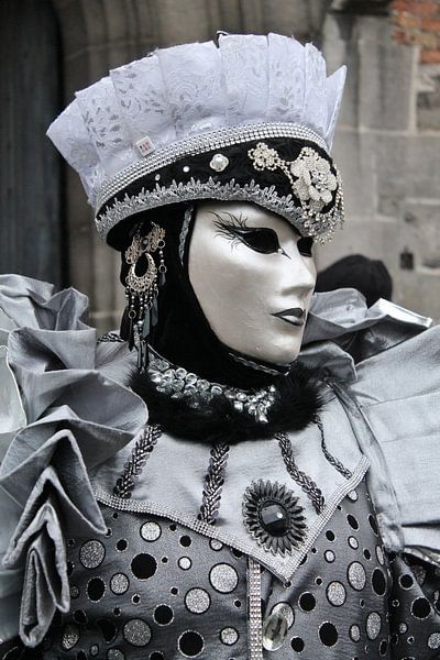 Venetian Carnival. by Paulien Hemelaar