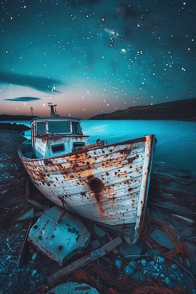 Küstenruhe von fernlichtsicht