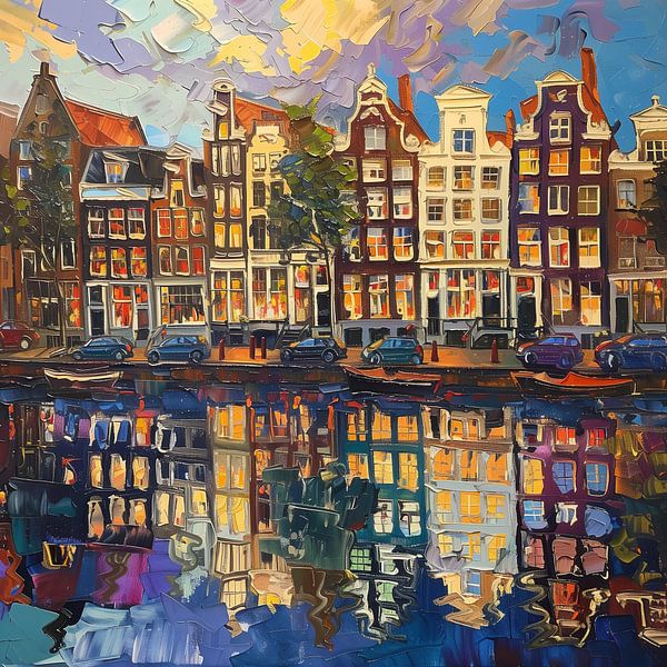 Amsterdam Kunstwerk von Thea