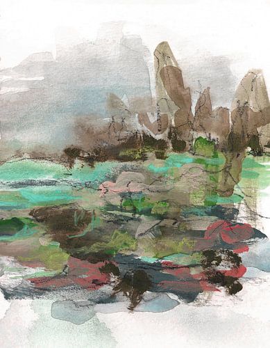 Serene Mountain Reflections