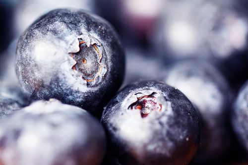 Close-up of blueberries