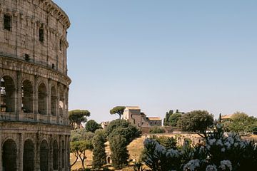 Side of the Colosseum in Rome | Italy | Travel Photography by Marika Huisman fotografie