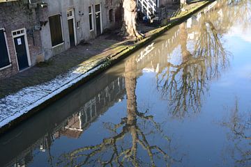 weer-spiegeling by ton ten  velde