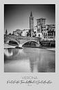 In beeld: VERONA Ponte Pietra, Torre di Alberto & Sant'Anastasia van Melanie Viola thumbnail
