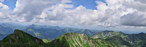 Panorama of the Alps