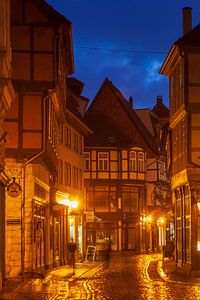 Altstadt, Quedlinburg; Harz, Sachsen-Anhalt; Deutschland