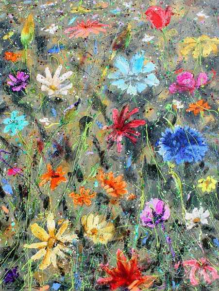 Fleurs sauvages 55 sur Atelier Paint-Ing