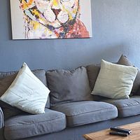 Photo de nos clients: La gueule de bois obstinée par Branko Kostic, sur toile