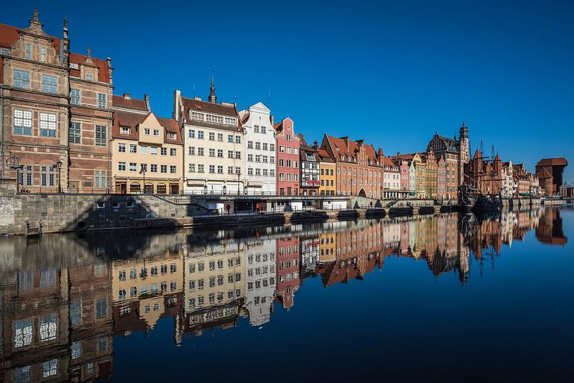 Motława, Gdańsk van Mercury fotografie