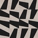 Textil-Leinen neutral geometrische minimalistische Kunst in erdigen Farben I von Dina Dankers Miniaturansicht