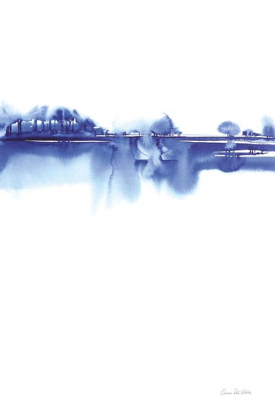 Blauwe horizon i, Aimee Del Valle van Wild Apple