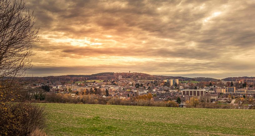 Uitzicht op Vaals von John Kreukniet