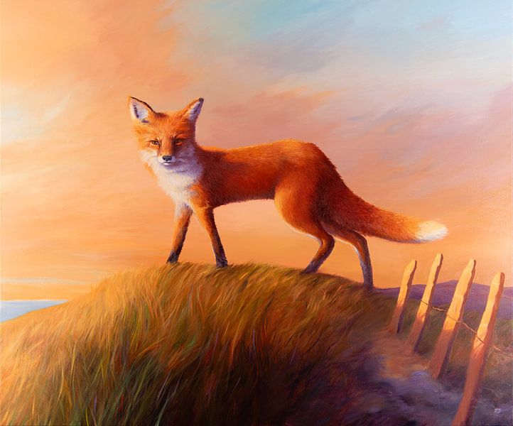 Observer avec curiosité par Rob Donders Beeldende kunst