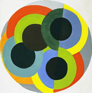 Disks (1930-1933) von Robert Delaunay von Peter Balan