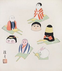 Japanisches Volksspielzeug: Frühling  (Kyōdo gangu shū: haru)