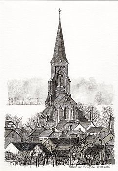 Zicht op Vijlen, Zuid Limburg