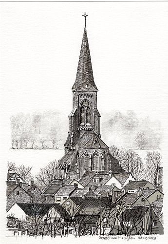 Zicht op Vijlen, Zuid Limburg