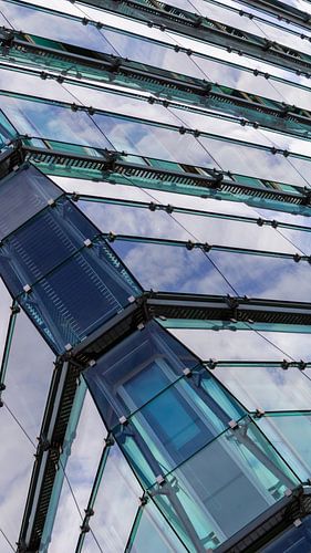 Glass façade at Potsdamer Platz