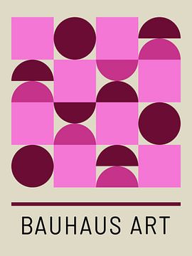 Bauhaus, The pink style van Hilde Remerie Photography and digital art
