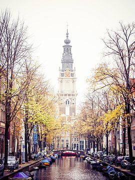Straatbeeld Amsterdam van Bianca  Hinnen