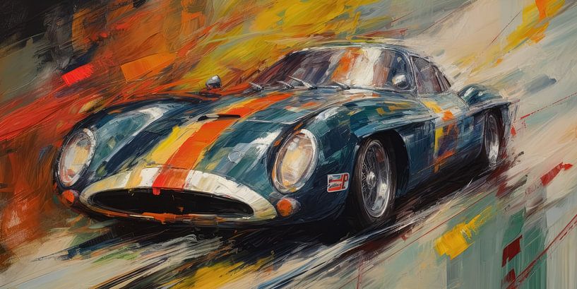 Voiture de course classique par Imagine