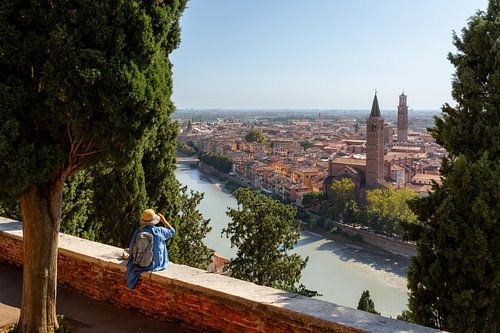 vue de verone, italie sur zeilstrafotografie.nl