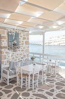 Greek Terrace On Crete
