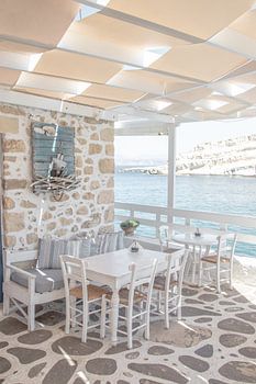 Grieks Terras Op Kreta