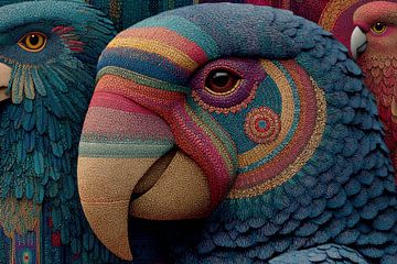 spiritueel leven in beeld vogels van Egon Zitter