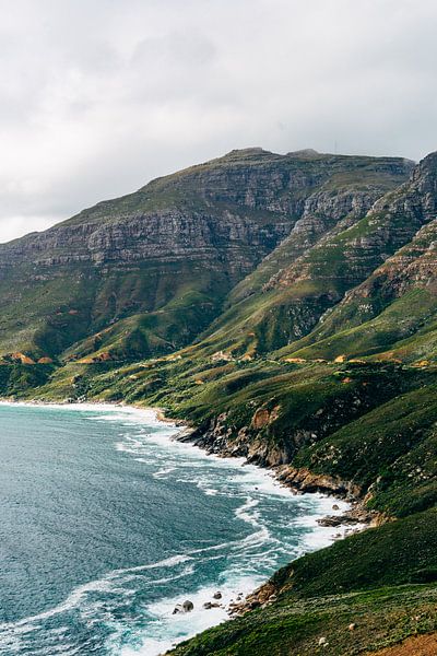 Chapman's peak drive, Kaapstad, Zuid-Afrika van Suzanne Spijkers