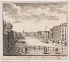 Ansicht des Kloveniersburgwal in Amsterdam, ca. 1700 - 1748 von Atelier Liesjes Miniaturansicht