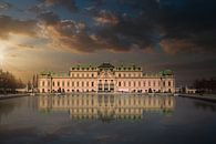 Schloss Belvedere, Wien von Dennis Donders Miniaturansicht