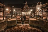 Kleine Spui Amersfoort Flehite in de avond