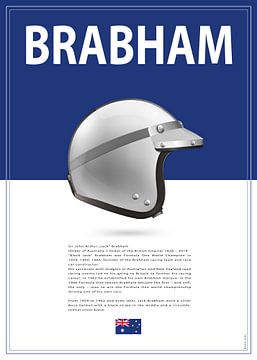 Jack Brabham Helm van Theodor Decker
